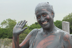 Yes, I have mud on my teeth. And this shot is after I got wiped off by some random volcano guy. My skin and hair were really soft for about 4 days. Luis got some really great shots of me floating and climbing out of the mud pit, I just can't post on the web, because I might want to run for president one day. But I'll show them to anyone who wants to see them!