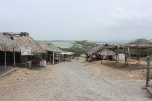 The town and the lagoon where it only costs a buck to get power washed by a woman in your birthday suit